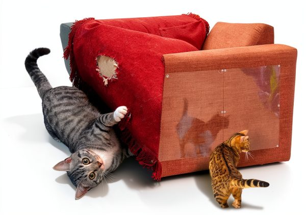 Anti Cat Scratch Furniture Protector FTSTC 12-Pack Duty Transparent-2